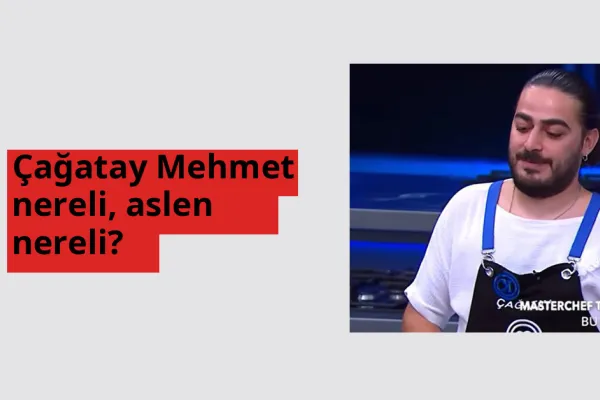 Çağatay Mehmet nereli, aslen nereli? Çağatay Mehmet hangi ülkeden?