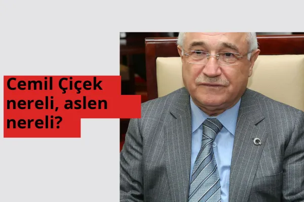 Cemil Çiçek hangi ülkeden? Cemil Çiçek memleketi neresi