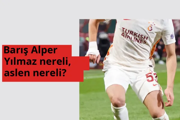 Barış Alper Yılmaz nerede doğdu? Barış Alper Yılmaz aslen nereli