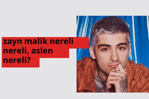 Zayn Malik hangi ülkeden? Zayn Malik memleketi neresi?