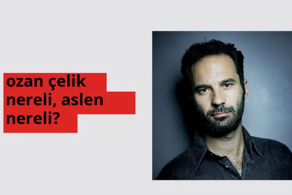 Ozan Çelik nerede doğdu? Ozan Çelik aslen nereli?
