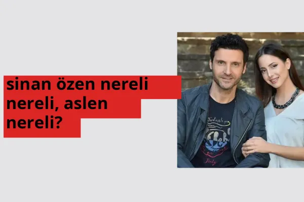 Sinan Özen nerede doğdu? Sinan Özen aslen nereli?