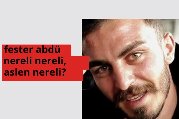 Fester Abdü hangi ülkeden? Fester Abdü memleketi neresi?