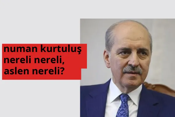 Sanırım isimde iki farklı kişi olabilir. Yazımın "Numan Kurtuluş" mu yoksa "Numan Kurtulmuş" (Türk siyasetçi) mu olduğunu belirtir misiniz?