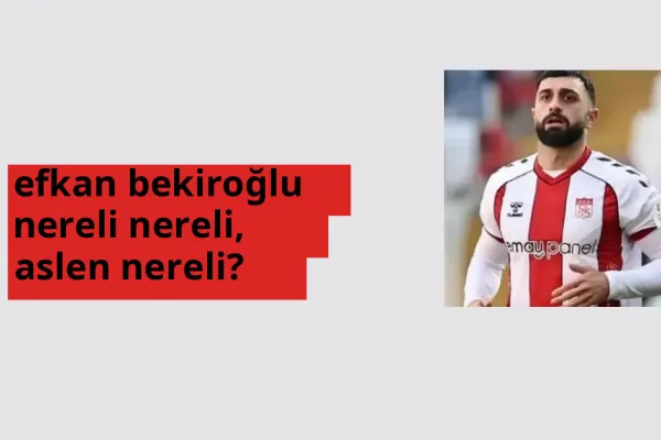 Efkan Bekiroğlu hangi ülkeden? Efkan Bekiroğlu memleketi neresi?