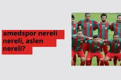 Amedspor nerede doğdu? Amedspor aslen nereli?