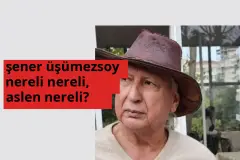 Şener Üşümezsoy nerede doğdu? Şener Üşümezsoy aslen nereli?