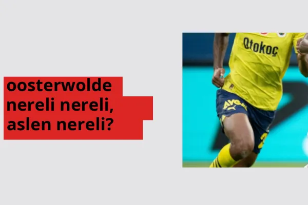 Oosterwolde nerede doğdu? Oosterwolde aslen nereli?