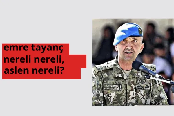 Emre Tayanç nereli, aslen nereli? Emre Tayanç doğum yeri ve kökeni