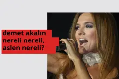 Demet Akalın nereli, aslen nereli? Demet Akalın doğum yeri ve kökeni