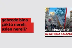 Gebzede bina çöktü nerede doğdu? Gebzede bina çöktü aslen nereli?