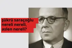 Şükrü Saraçoğlu nereli, aslen nereli? Şükrü Saraçoğlu doğum yeri ve kökeni