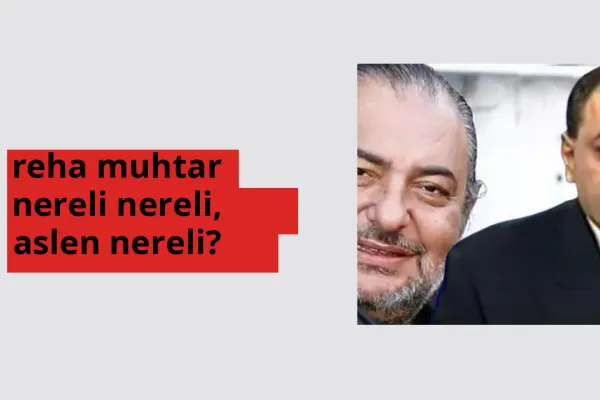 Reha Muhtar nerede doğdu? Reha Muhtar aslen nereli?