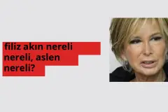 Filiz Akın nerede doğdu? Filiz Akın aslen nereli?