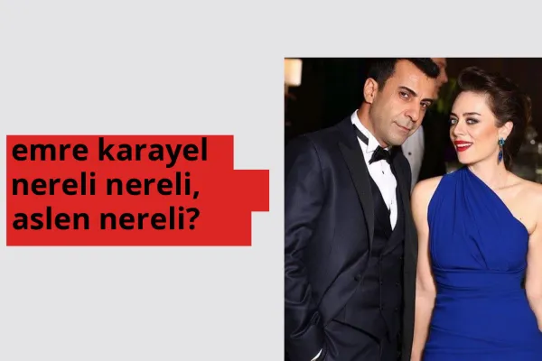 Emre Karayel nereli, aslen nereli? Emre Karayel doğum yeri ve kökeni