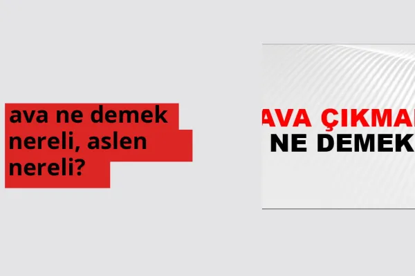 Ava nerede doğdu? Ava aslen nereli?