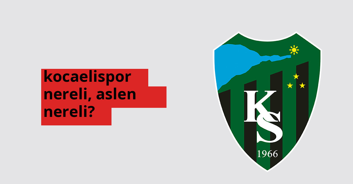 Kocaelispor nerede doğdu? Kocaelispor aslen nereli?