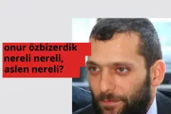 Onur Özbizerdik nerede doğdu? Onur Özbizerdik aslen nereli?